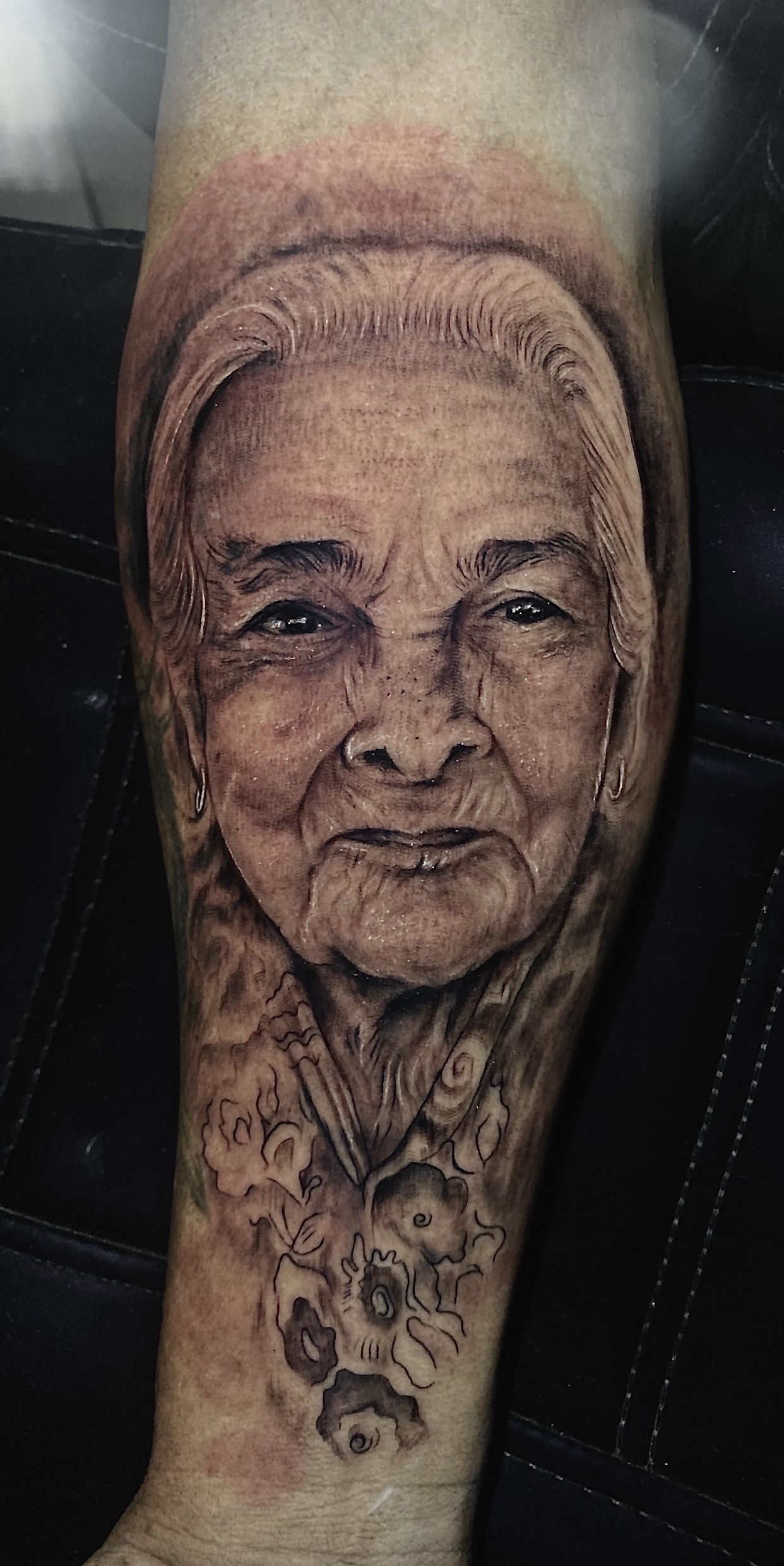 Cliente retratou uma foto realista da sua avó